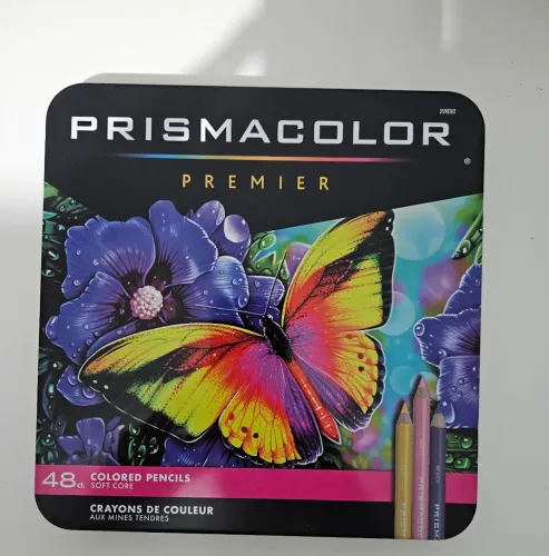 Lápis de Cor Profissional Prismacolor Premier 48 Cores