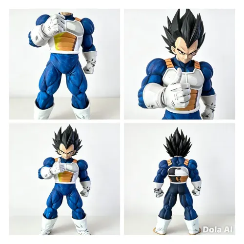 Vegeta 45cm pla pintura a mão