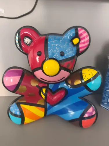 Cofre decoração Romero Britto! 