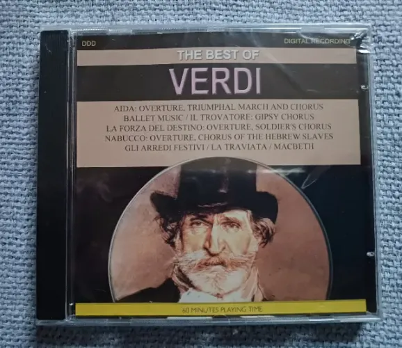 Cd Verdi - The Best Of Verdi - Movieplay - Lacrado !!!!