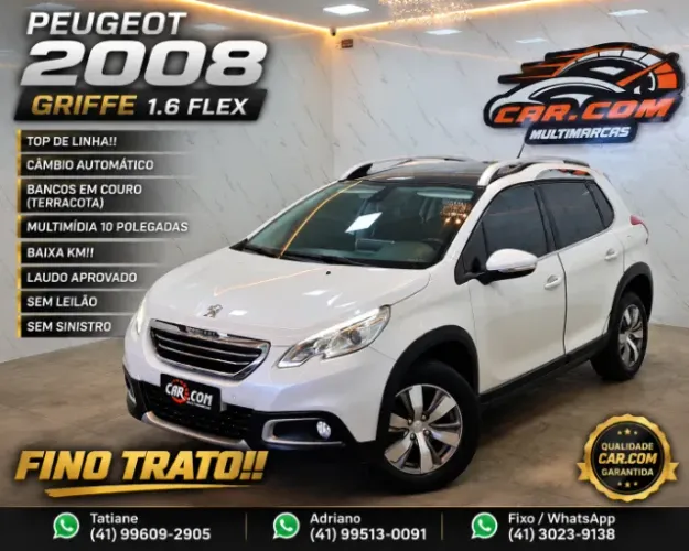 Peugeot 2008 Griffe 1.6 Flex 16V 5P Aut. 2016