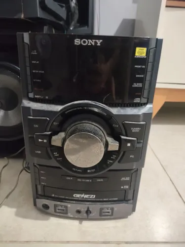 Sony Genezi MHC-GTR33 Completo - Som Potente + Subwoofer