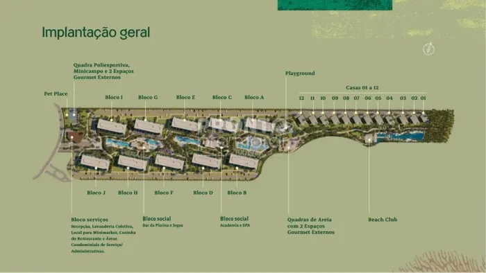 Apartamento com 2 quartos em Carneiros
