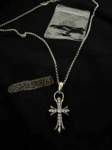 Corrente chrome hearts diamond