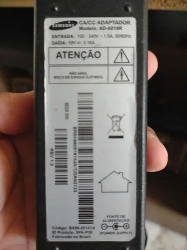 Fonte Samsung AD-6019R 19V 3.16A