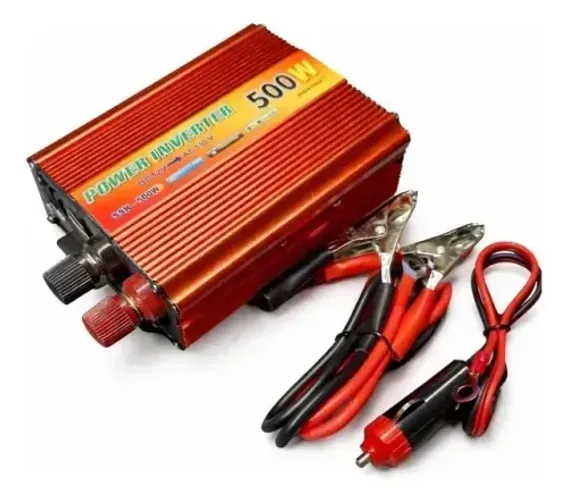 Inversor De Energia De 12v 110v 500w Pico Onda Senoidal