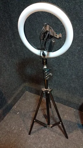 Hinglith suporte p celular com iluminação e controle