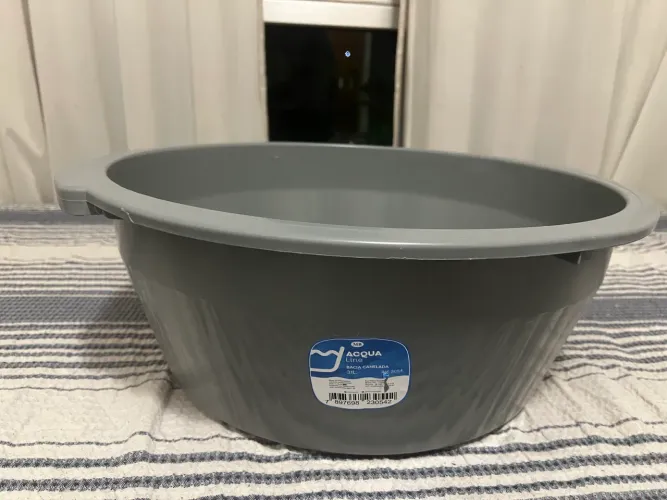 Bacia gigante 31 litros nova