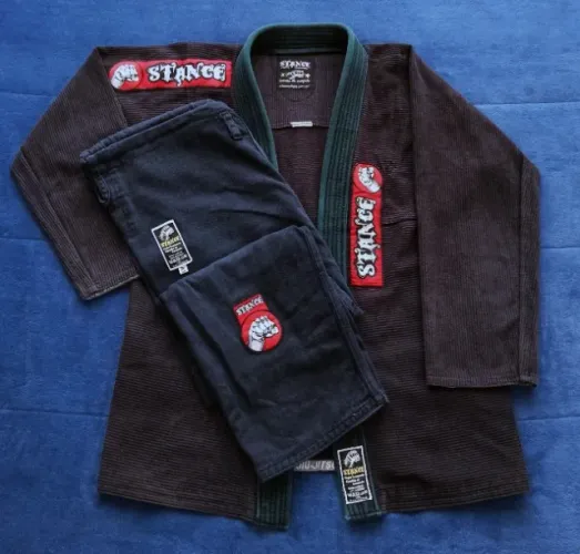 Kimono STANCE A1 (Veste A0) Jiu Jitsu Trançado Reforçado