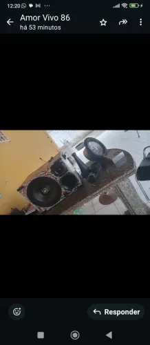 Caixa de som automotivo completa 