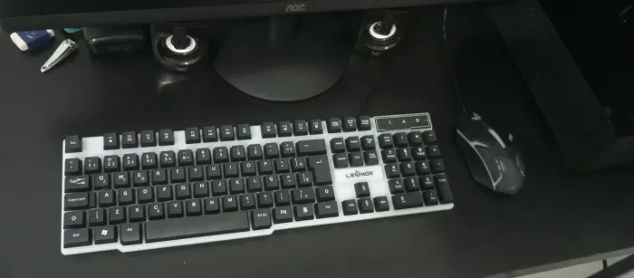 Kit teclado e mouse 