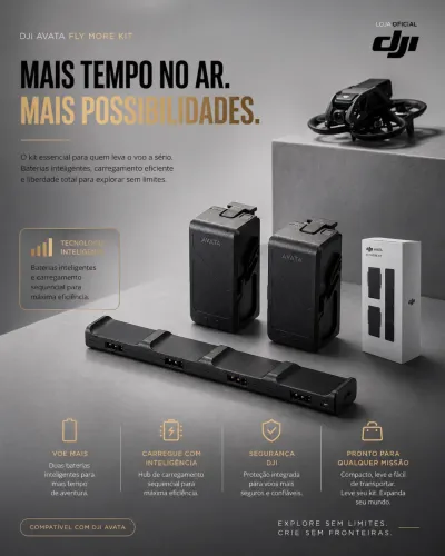 FPV- 2 baterias + Hub DJI avatar 1