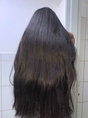 Vende-se cabelo humano natural virgem sem tinta e sem pintura