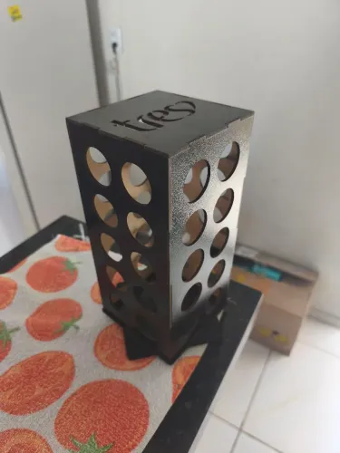 Suporte de capsulas três corações