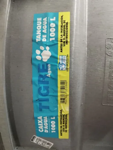 Caixa d'água Tigre 1000l