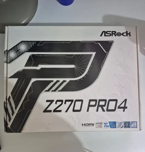 Placa-Mãe ASRock Z270 Pro4 LGA 1151 DDR4 - Intel 6ª/7ª Geração