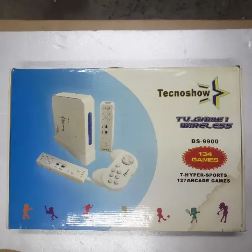 Videogame Tecnoshow TV Game 1 Wireless BS-9900 134 Jogos Completo