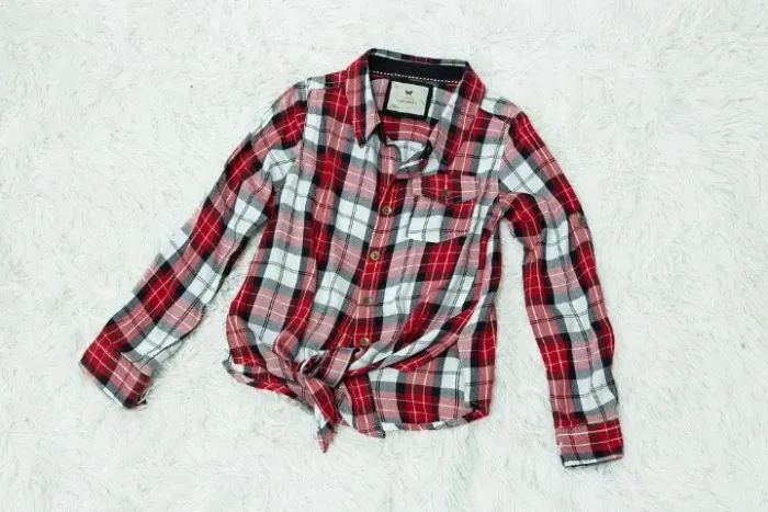 Camisa Xadrez Infantil Feminina Fuzarka - Tam. 5/6