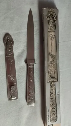 Faca gaúcha para churrasco linda, uma relíquia 