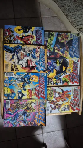Coleção de gibis dos X-Man, são diversas minisséries, e edições Extra para fãs da série.