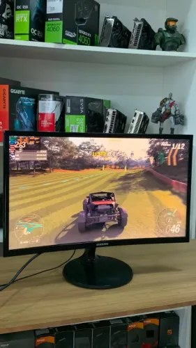 MONITOR SAMSUNG 24 POLEGADAS 60HZ CURVO