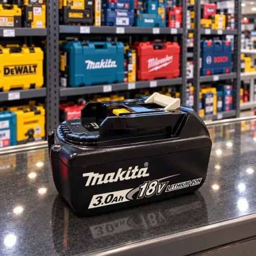 Bateria Makita BL1830B 18V 3Ah LXT Original Nova com Indicador de Carga
