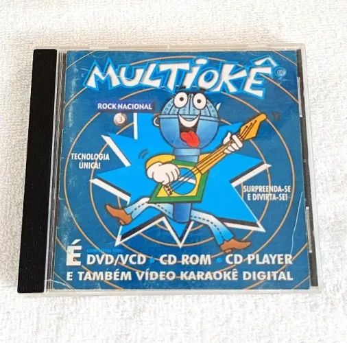 CD Multiokê Rock Nacional Vol. 3