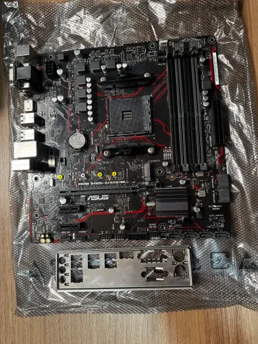 Placa-Mãe ASUS Placa Mãe Prime B450M Gaming - Funcionando | Com Caixa