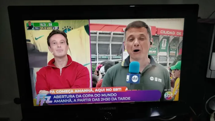 TV Monitor Samsung + Conversor + Antena