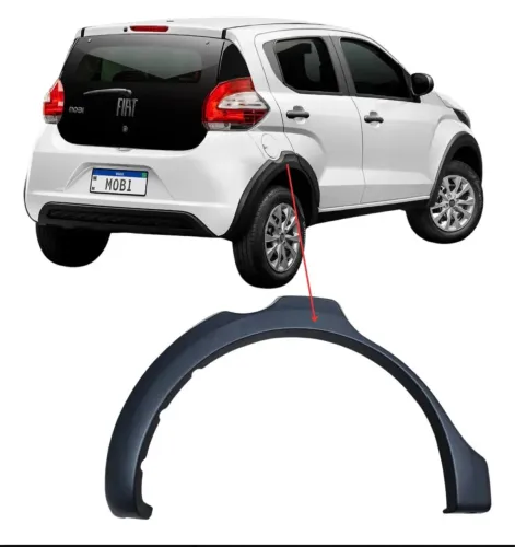 Moldura Paralama Traseiro Direito Mobi 2017 À 2025 Original
