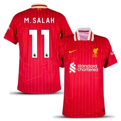 Camisa time Liverpool I 24/25 - M. Salah 11 - Nova - M