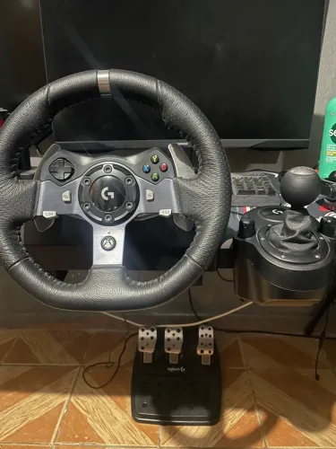 Volante Logitech g920 + câmbio 