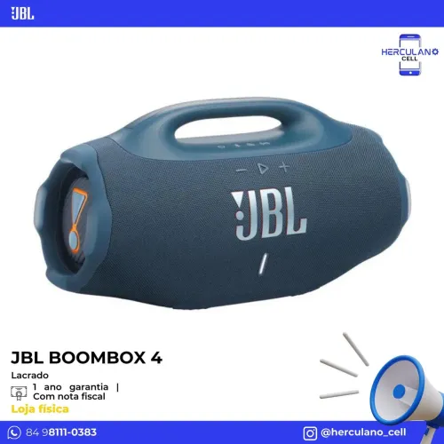 Vendo JBL bombox 4 preta lacrado 