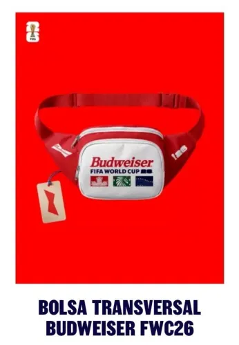 Bolsa transversal Budweiser FWC26 