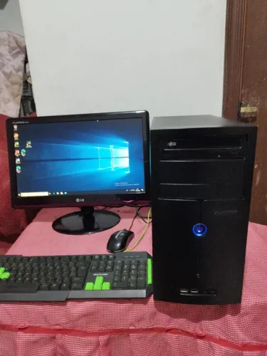 Computador game i5,3 geração placa de video 4 gigas,12 de ram, monitor 21LCD, Win 10 wifi