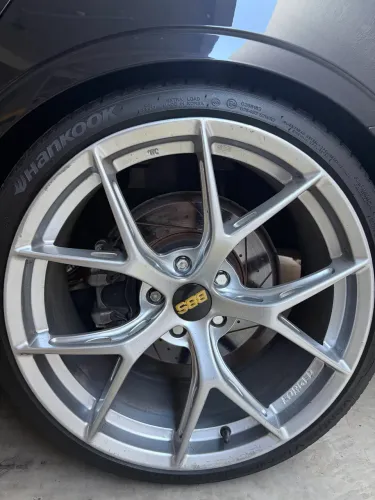 Jogo de Rodas BBS FI-R Aro 19 + Pneus Hankook Ventus V12
