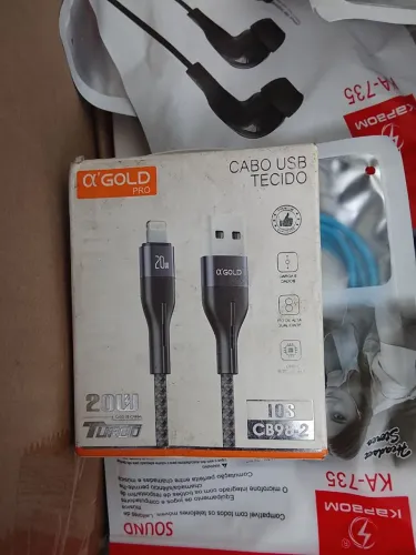 cabo reforçado iPhone