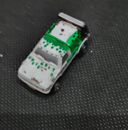Micro Máquinas, Galoob, 1993 Toyota Hilux Pick Up, Refletores,