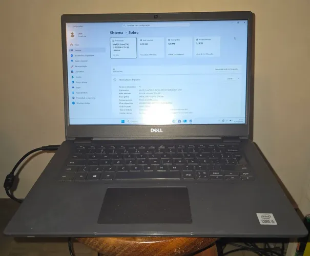 Notebook Dell Latitude 3410, i5 10a ger, 8gb ram, Ssd 256gb, HD 1tb