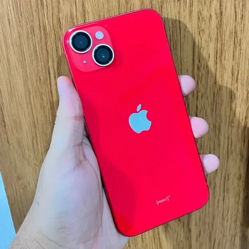 Vendo iPhone 14 PLUS PRODUCT RED SAÚDE BATERIA 83%