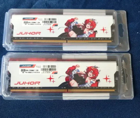 Kit 16GB (2x8GB) DDR4 3200MHz CL16 JUHOR SK Hynix - Novo