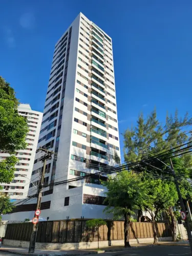 Alugo apartamento 100% nascente com 65 metros, 3 quartos (1 suíte) + 02 vagas cobertas no