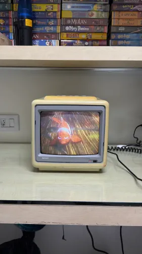 TV SEMP 10 Polegadas1022 RF Retrô - Funcionando