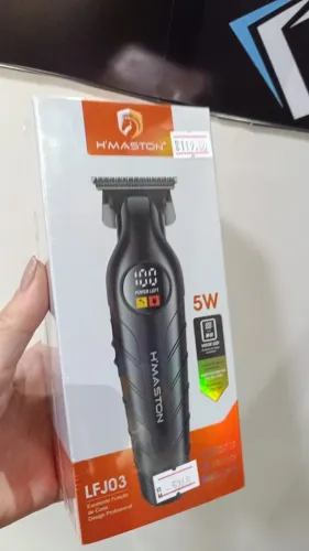Maquina Corte Cabelo Acabamento Profissional 110V/220V LFJ03 H'maston Loja Coimbra Entrega