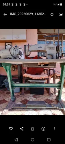 Máquina costura industrial