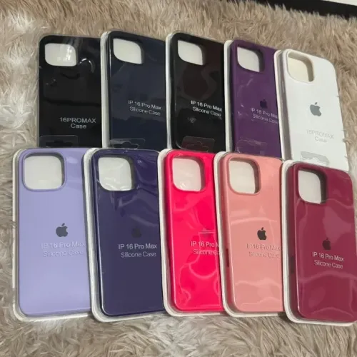 Capinhas de silicone aveludadas para iPhone