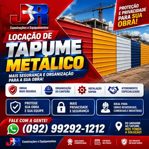 Tapume Metálico 