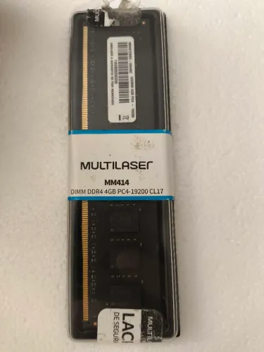 Memória Ram 4GB DDR4 (zerada)