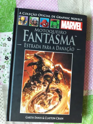 Coleção Marvel salvat motoqueiro fantasma estrada para danação