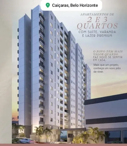 APARTAMENTO CAIÇARA BH PRÓXIMO SHOPPING DEL REY